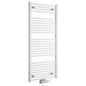 Kopalniški radiator DIRECT s stranskim priključkom 600x1320 mm, bel - Bela - 600x1320 mm - Aqualine - DIRECT middle connection - 24 - Jeklo - Oblika H - Oblika H - 600 - 1320 - 7.35 - 14