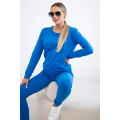Purple-blue tracksuit