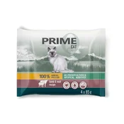 PRIME PUPIL Prime miješani okusi mokra hrana za macke - 4x85g