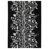 PIPDAN Izrezana tkanina, crna/bela, 150x300 cm