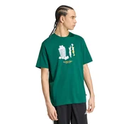 ADIDAS SPORTSWEAR Funkcionalna majica SKT HOOP rumena / siva / zelena / bela