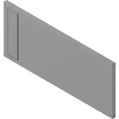 Prečni delilnik za okvir BLUM AMBIA-LINE, Š 242 mm, umetna masa, indium siv