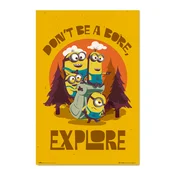 MINIONS POSTER MINIONI NE BODI DOLGČASEN, RAZIŠČI, (21239647)