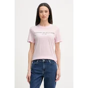 Tommy Hilfiger kratka ženska majica bombažna
