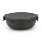 Solatna skleda MAKE & TAKE Brabantia 1,3 l temno siva