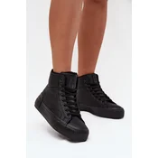 BIG STAR SHOES Warm Womens Sneakers On Platform Big Star