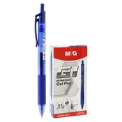 Gel pero M&G G1 (0,5 mm) - modro polnilo