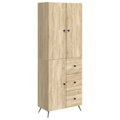 vidaXL Set omar 2 pcs Sonoma hrast Inženirski les