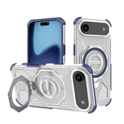 Hibridna maska Carbon Shield Pro za iPhone Air - blue transparent