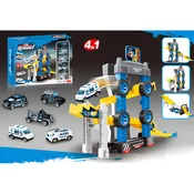 Trkacki Set 4u1 sa 6 autica