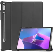 GS Ovitek za Lenovo Tab P11 Pro Gen 2 TB132FU TB132XU 11.2, tridelni z držalom za pisalo, črne barve