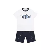 Chicco Komplet ultra mornarsko modra/bela