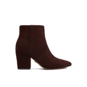 Nine West Škornji CEO-ZAKIA-01 Temno rjava