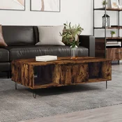 Stolic za kavu boja hrasta 104 x 60 x 35 cm konstruirano drvo