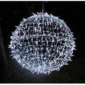 Multistore.si Svetlobna LED krogla O 60 cm, 400 LED, bela, zunanja