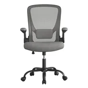 Songmics Pisarna stol 64x64x99-107 cm Siva