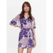 Pinko Poletna obleka 100994 A0RL Vijolična Regular Fit
