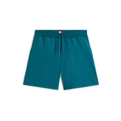 Tommy Jeans Hlače Tommy Flag Beach Sweat petrol