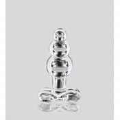 Glass Worx Crystal Jewel - stakleni analni plug, 11 cm