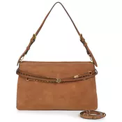 Pinko BELT BAG BIG SUEDE Kostanjeva