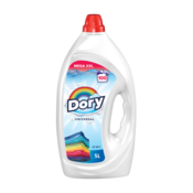 Dory UNIVERSAL XXL, 5 l, vrhunski tekoči detergent za pranje vseh vrst perila, 100 pranj
