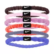 Nike Flex 6Pk Hair Tie white
