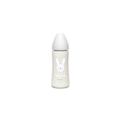 Suavinex - Steklenička za hranjenje hygge baby siva, 360ml