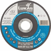 shumee PLOŠČATI DISK T1A 125*1.0*22 A60S-BF INOX PREMIUMFLEX