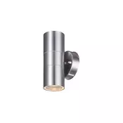TORINO 2A vanjska zidna svjetiljka 2XGU10 / IP44 / INOX