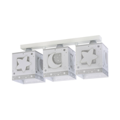 Dalber 63233NE - Decije plafonsko svetlo MOONLIGHT 3xE27/60W/230V
