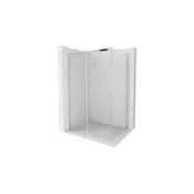 Mexen Omega drsna tuš kabina 120 x 90 cm, prozorna, krom - 825-120-090-01-00
