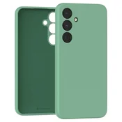Mercury SILIKONSKI OVITEK MERCURY ZA SAMSUNG GALAXY A15 4G 5G ZELENO ZELEN, (21972419)