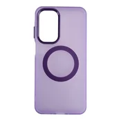 Silikonska futrola Magsafe FLURO COLOR za Samsung A37/ ljubičasta