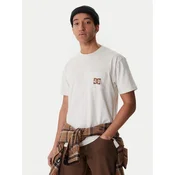 DC Shoes Majica Star Pocket ADYZT05377 Bež Regular Fit