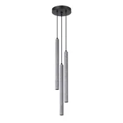Sollux SL.1273 - Zavesni luster PASTELO na sajli 3xG9/8W/230V beton