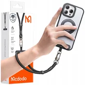 Mcdodo MCDODO VRVICA ZA TELEFON ZA ROKO UNIVERZALNA VLOŽILNA MOČNA DEBELNA ČRNEGA 6 MM