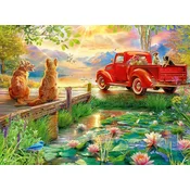 Ravensburger - Puzzle Poletna ljubezen - 500 kosov