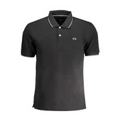LA MARTINA Muška polo majica BPMP04-PK031_NERO_09999, Crna