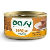 OASY Caprice Mousse Mokra hrana za mačke Piščanec, 85g