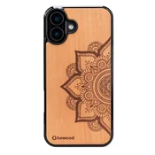 shumee Lesen ovitek Bewood za iPhone 16 Plus z vzorcem jablane MANDALA