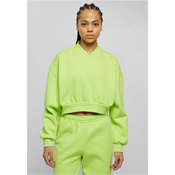 Womens cropped V-neckline in yellow
