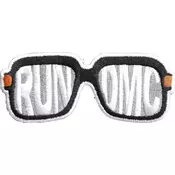 Run DMC Glasses Našitek za šivanje 100 x 42 mm