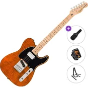 Fender Squier Affinity Series Telecaster FMT SH MN Basic SET Mocha Elektricna gitara