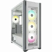 Corsair iCUE 7000X RGB Tempered Glass Full-Tower ATX PC Case — White