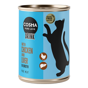 Cosma Drink 6 x 100 g  - Piščanec s piščančjimi jetri
