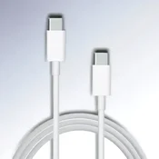 Infostyle Polnilni kabel Klik USB C - USB C Bela