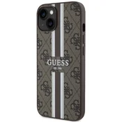 Guess OVITEK GUESS HARDCASE ZA IPHONE 14 15 13 ZA MAGSAFE 6.1 Z TISKANIM VZORCEM ČRT