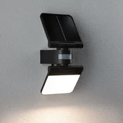 Paulmann Lesla solarna zunanja stenska svetilka, antracitna, senzor IP65 - Sodobni - Plastika