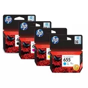 HP 655 Cyan Ink Cartr.[CZ110AE] HP Deskjet Ink Advantage 3525, 4615, 4625, 5525, 6525 e-All-in-One ( CZ110AE )