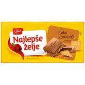 COKOLADA MLECNA SA KEKSOM NAJLEPSE ZELJE 85G